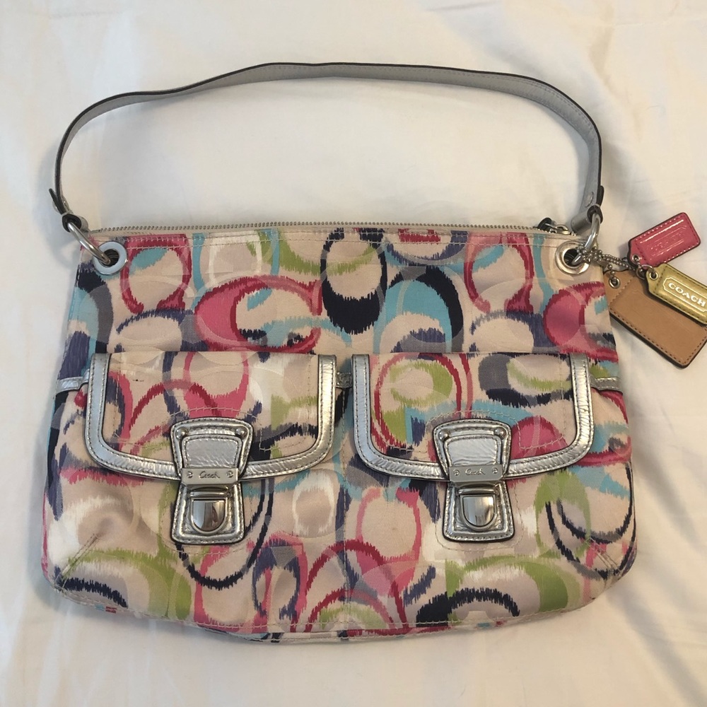 • Coach Signature Scribble Purse •